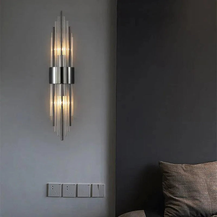 Wandlamp met Kristalaccenten Warm Luxe Verlichting