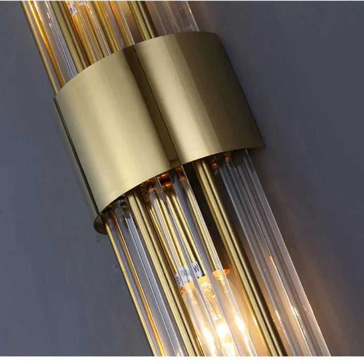 Wandlamp met Kristalaccenten Warm Luxe Verlichting