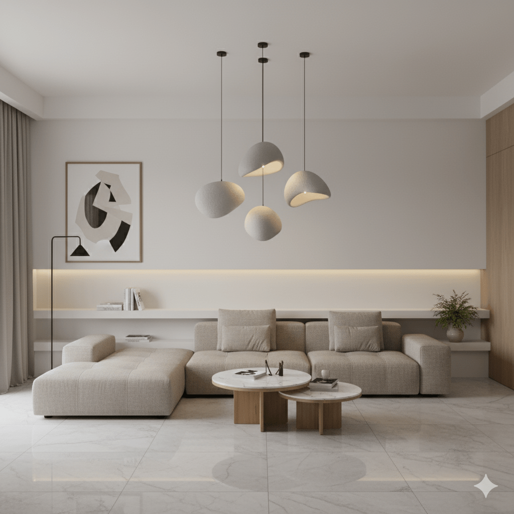 Hanglamp Met Dimbare Glazen Kap En Tijdloos Ontwerp