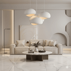 Hanglamp Met Dimbare Glazen Kap En Tijdloos Ontwerp