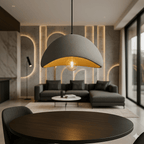 Hanglamp Met Dimbare Glazen Kap En Tijdloos Ontwerp