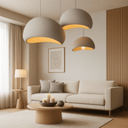 Hanglamp Met Dimbare Glazen Kap En Tijdloos Ontwerp