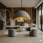 Hanglamp Met Dimbare Glazen Kap En Tijdloos Ontwerp