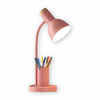 LED‑Bureaulamp met Geïntegreerde Stifthouder voor Georganiseerde Werkplekken