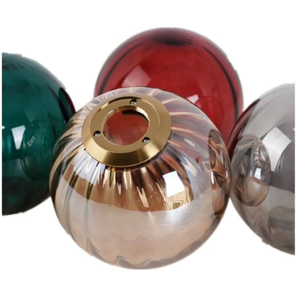 Glazen Hanglamp met Ronde Bolvorm voor Zachte Binnenverlichting