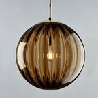Glazen Hanglamp met Ronde Bolvorm voor Zachte Binnenverlichting