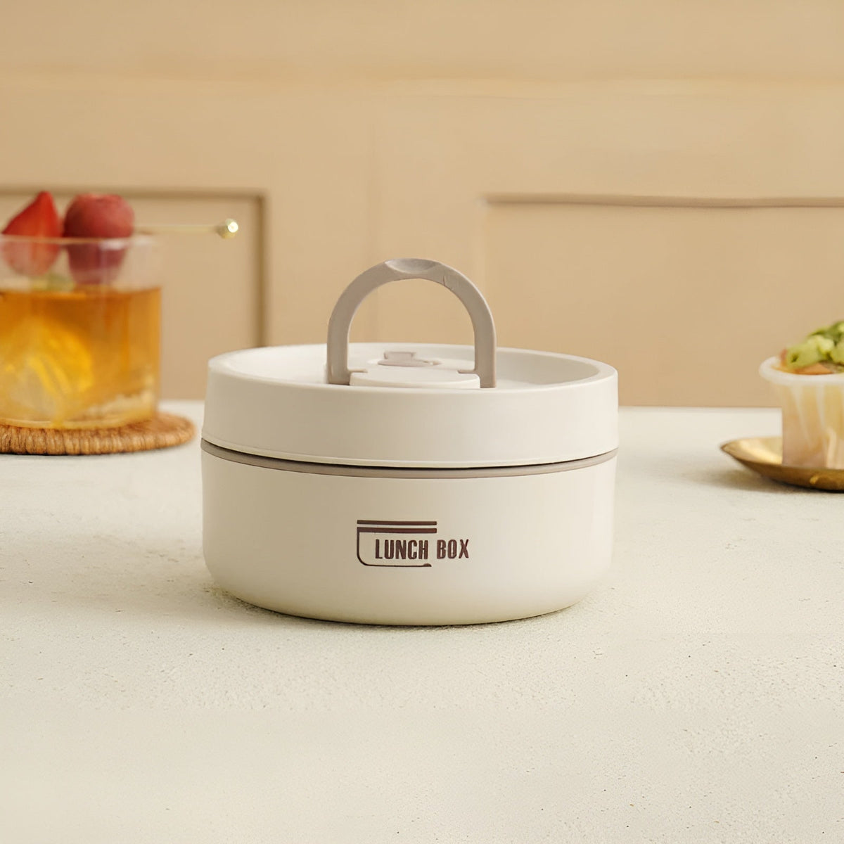 Geïsoleerde Lunchbox Met Meerdere Compartimenten