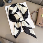 Vierkante Halsdoek met Print voor Hals en Haar