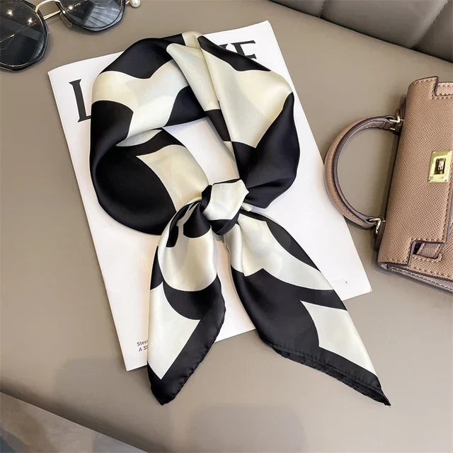 Vierkante Halsdoek met Print voor Hals en Haar