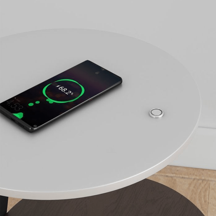 Dubbel Laag Bijzettafel met Opbergruimte en Stevige Constructie voor Moderne Interieurs