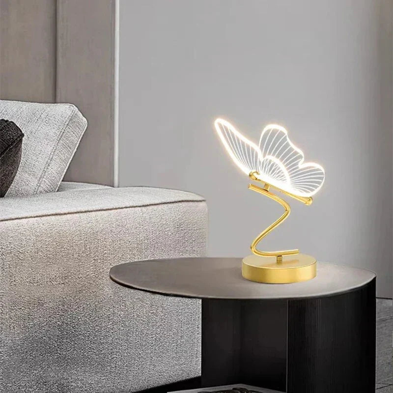 LED Tafellamp met IJzer Acryl en Modern Compact Ontwerp