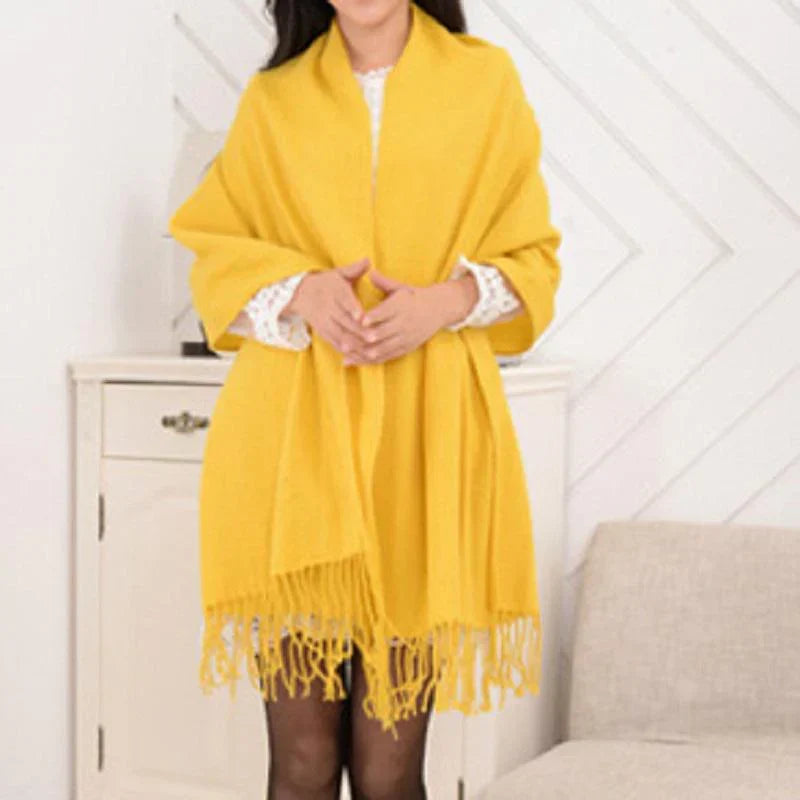 Sjaal Winter met Polyester en Zachte Warme Structuur