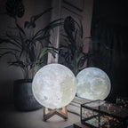 Maanlamp met Gedetailleerd 3D Ontwerp