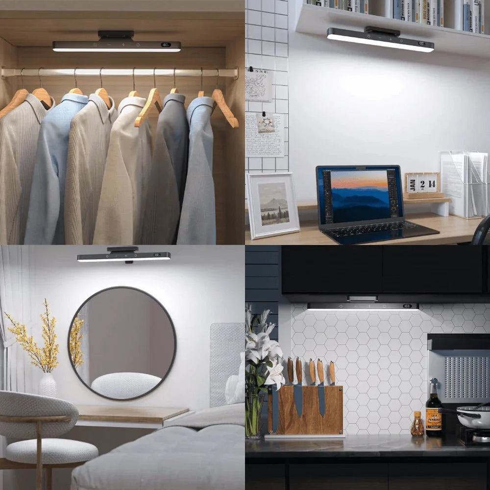Slimme Lichtbar met Magnetische Montage en Afstandsbediening voor Flexibele Sfeerverlichting
