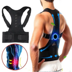 Rugbrace Met Magnetische Ondersteuning En Ergonomische Houdingscorrectie