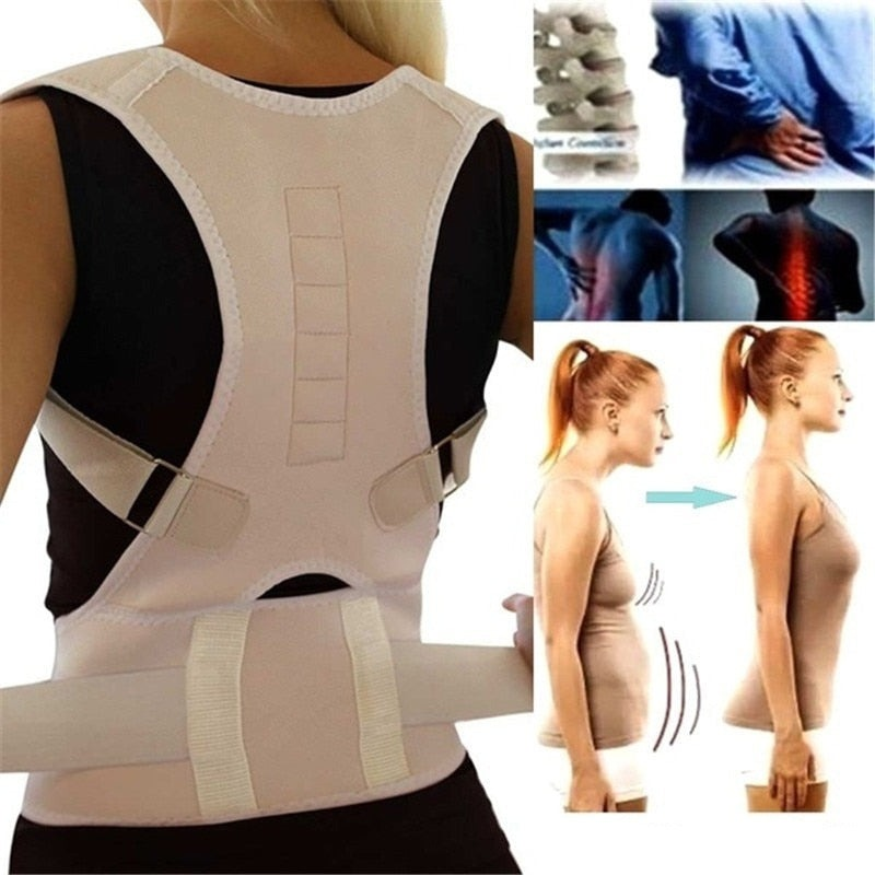 Rugbrace Met Magnetische Ondersteuning En Ergonomische Houdingscorrectie