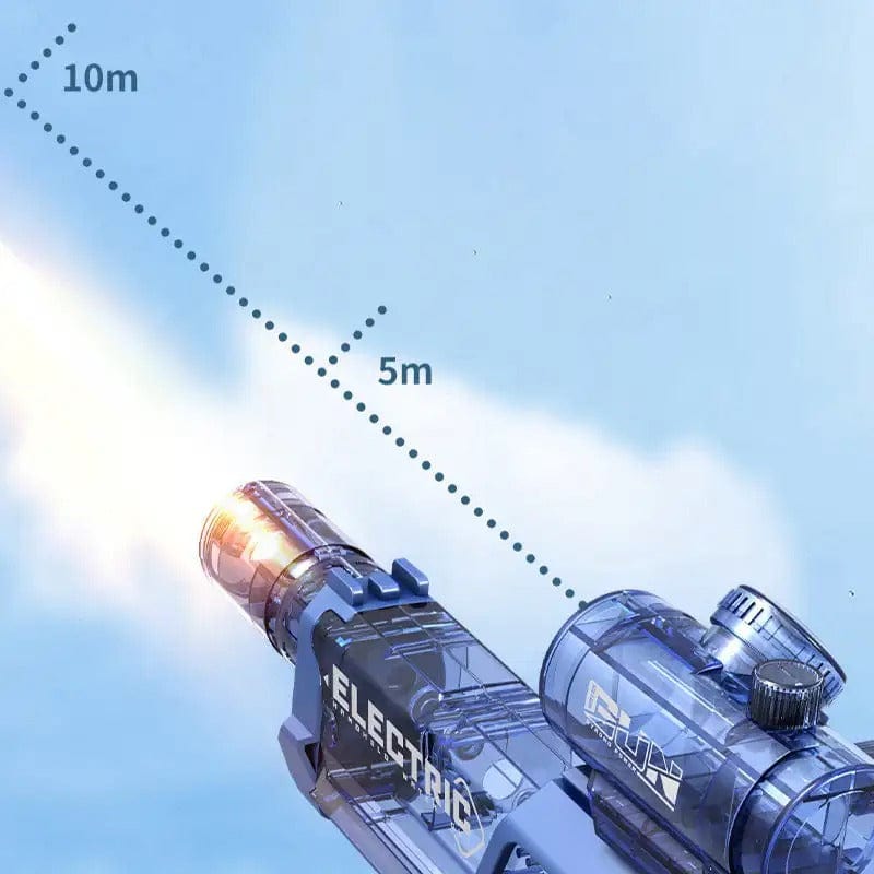 Elektrische Waterpistool met LED‑Effecten en Grote Watertank