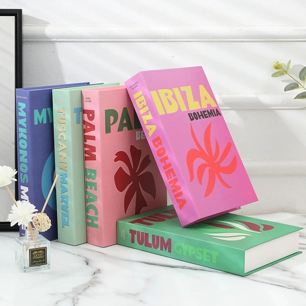 Decoratie Boeken Met Luxe Kaft En Inspirerende Thematische Vormgeving