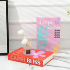Decoratie Boeken Met Luxe Kaft En Inspirerende Thematische Vormgeving