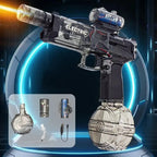 Elektrische Waterpistool met LED‑Effecten en Grote Watertank