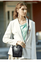 Leren Crossbodytas met Verstelbare Schouderriem