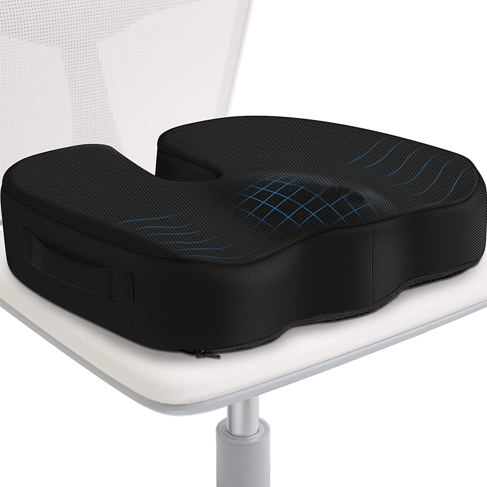 Ergonomisch Zitkussen met Drukverlichtende U‑Vorm