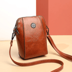 Leren Crossbodytas met Verstelbare Schouderriem