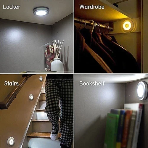 LED‑Nachtlampjes met Bewegingssensor en Draagbaar Ontwerp