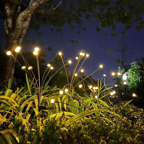 Solar Tuinlampen met Flexibele Dansdraden en Automatische Lichtwerking