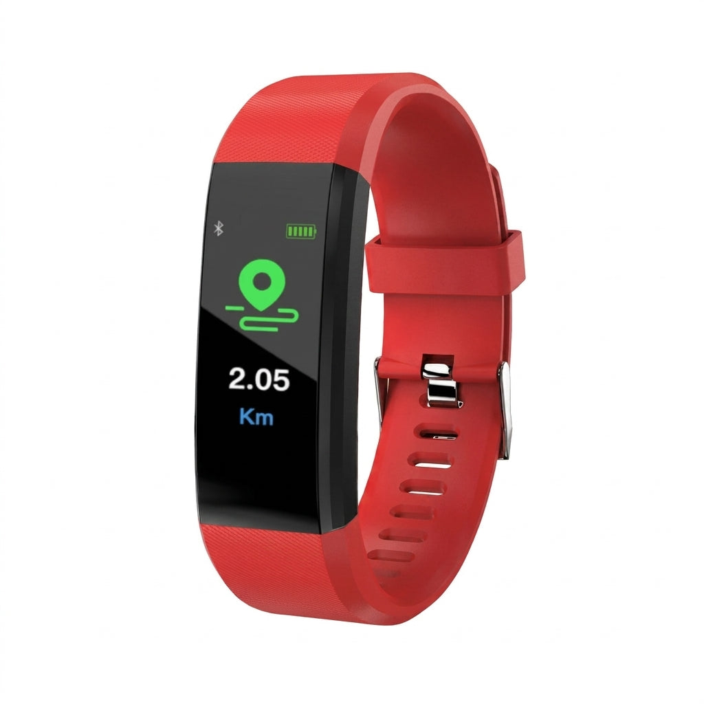 Senioren Smartwatch Met Gezondheidsmonitor En LED‑Display