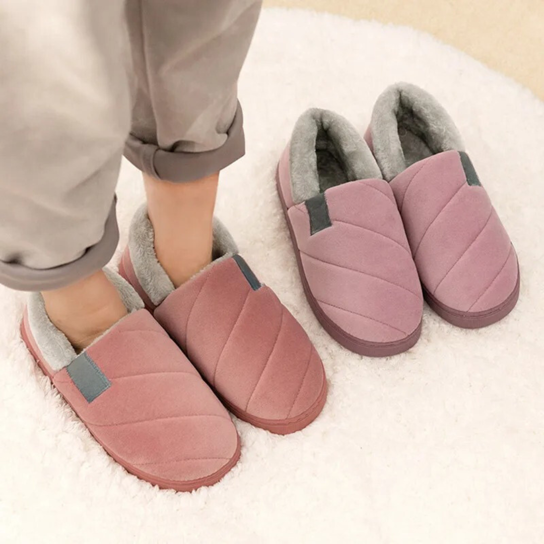 Heren Bontpantoffel Met Warme Voering En Dagelijkse Antislip Stabiliteit
