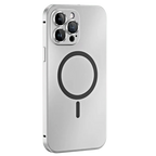 Slank MagSafe iPhone-hoesje van metaal met camerabescherming