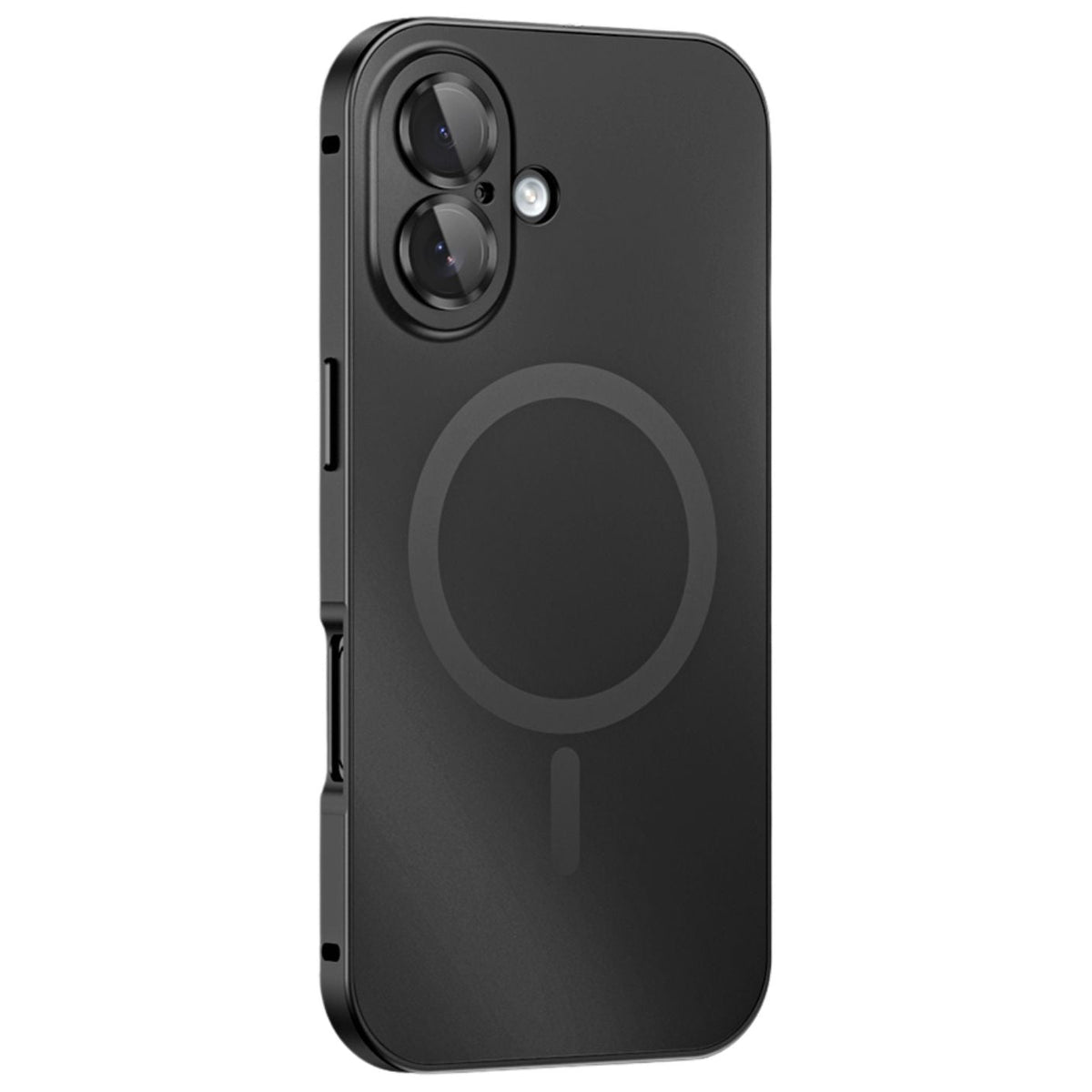 Slank MagSafe iPhone-hoesje van metaal met camerabescherming