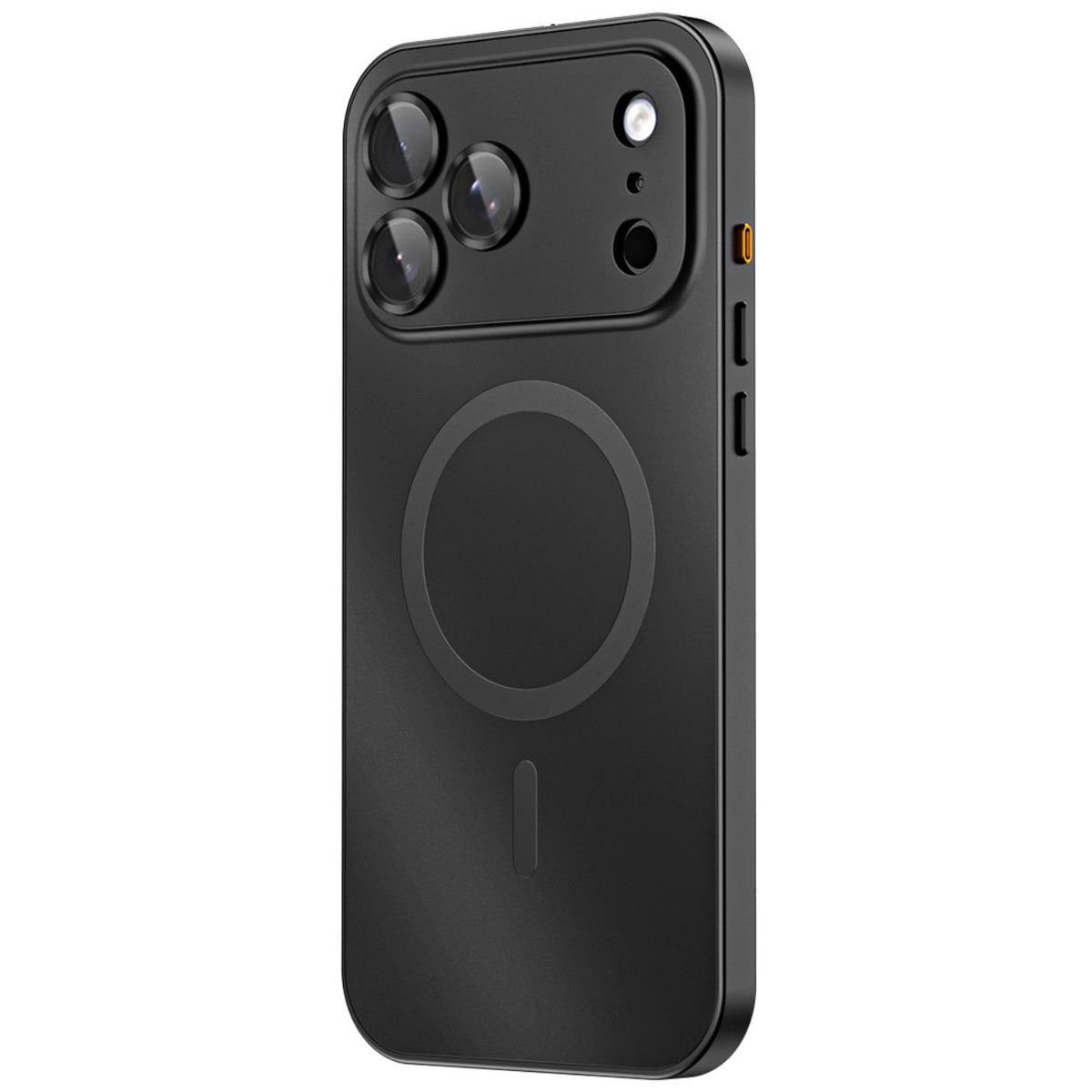 Slank MagSafe iPhone-hoesje van metaal met camerabescherming