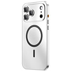 Slank MagSafe iPhone-hoesje van metaal met camerabescherming