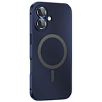 Slank MagSafe iPhone-hoesje van metaal met camerabescherming