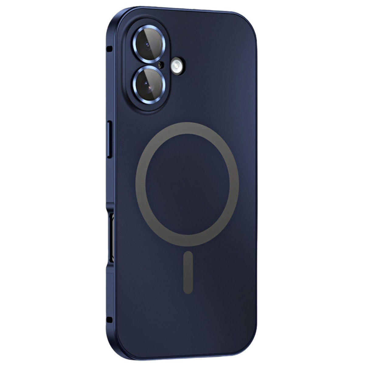 Slank MagSafe iPhone-hoesje van metaal met camerabescherming