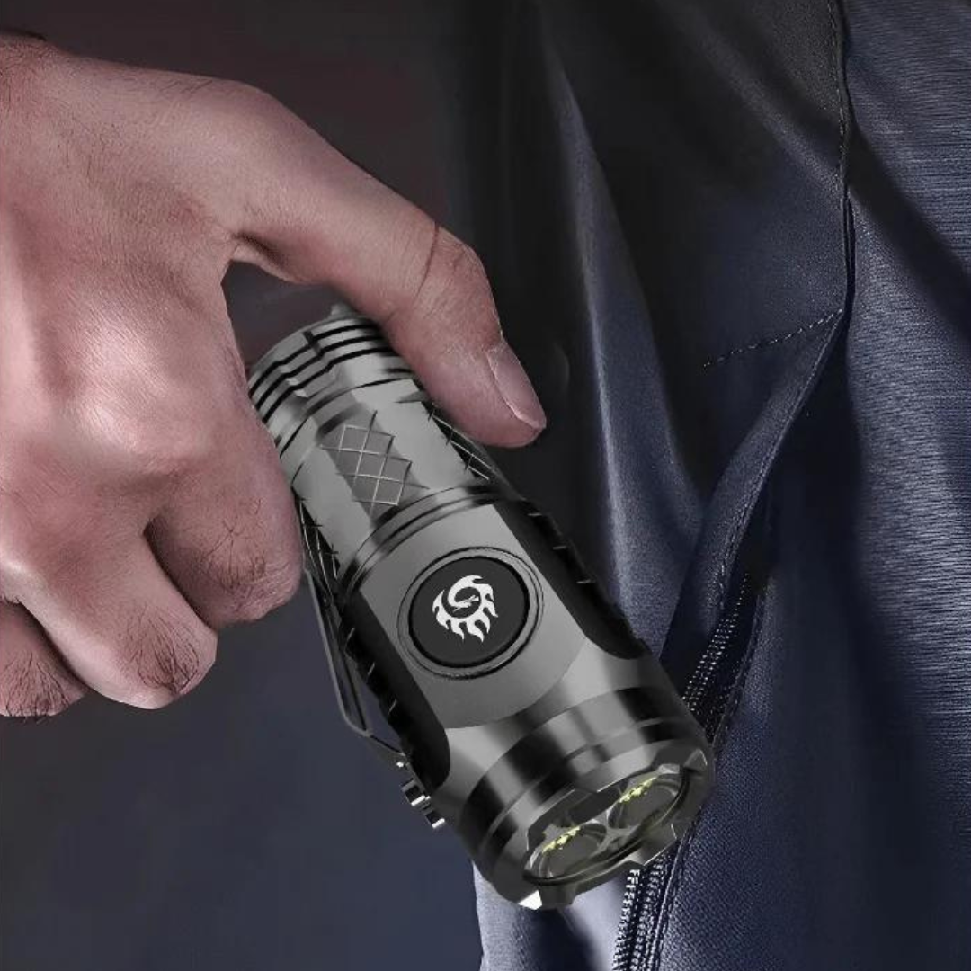Draagbare Mini‑Zaklamp voor Heldere Verlichting en Betrouwbaar Gebruik Onderweg