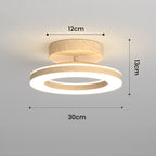 Plafondlamp met Zachte Diffuse Gloed en Strakke Minimalistische Schijfvorm