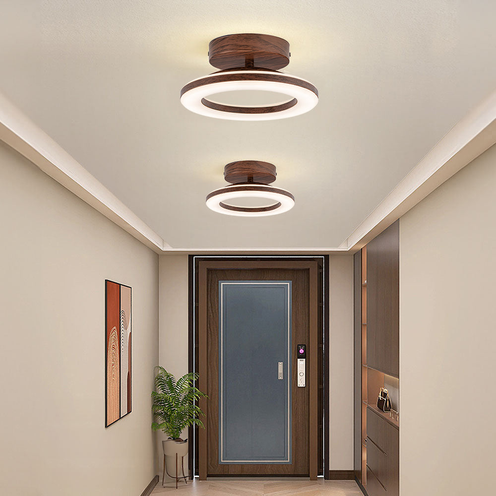 Plafondlamp met Zachte Diffuse Gloed en Strakke Minimalistische Schijfvorm