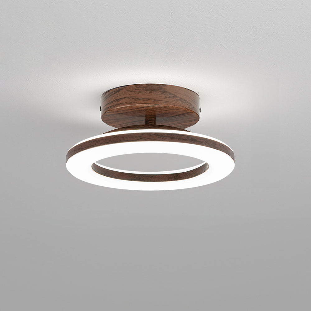 Plafondlamp met Zachte Diffuse Gloed en Strakke Minimalistische Schijfvorm