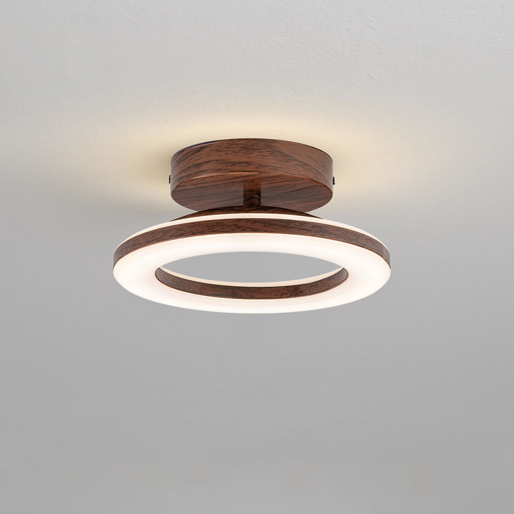 Plafondlamp met Zachte Diffuse Gloed en Strakke Minimalistische Schijfvorm