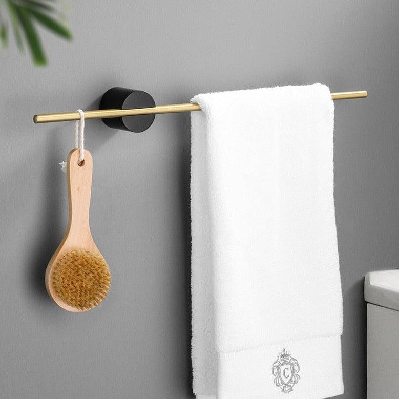 Handdoekhouder Metaal Modern Minimalistisch Ruimtebesparend Badkameraccent