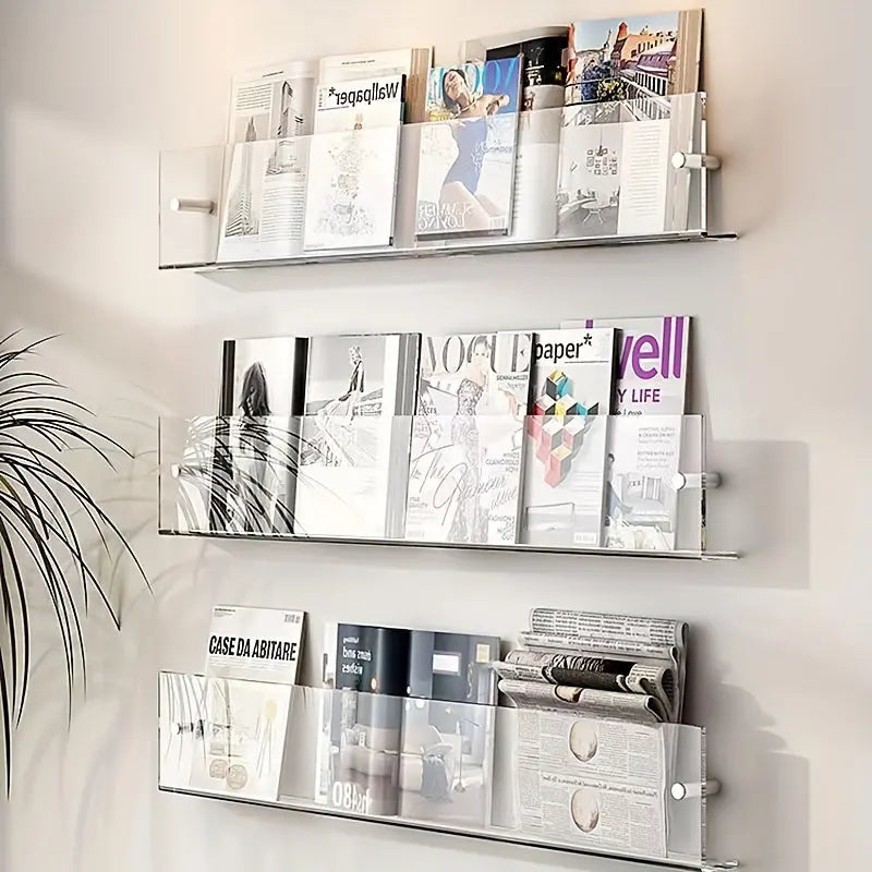 Wanddecoratie met Boekenplank en Framefunctie