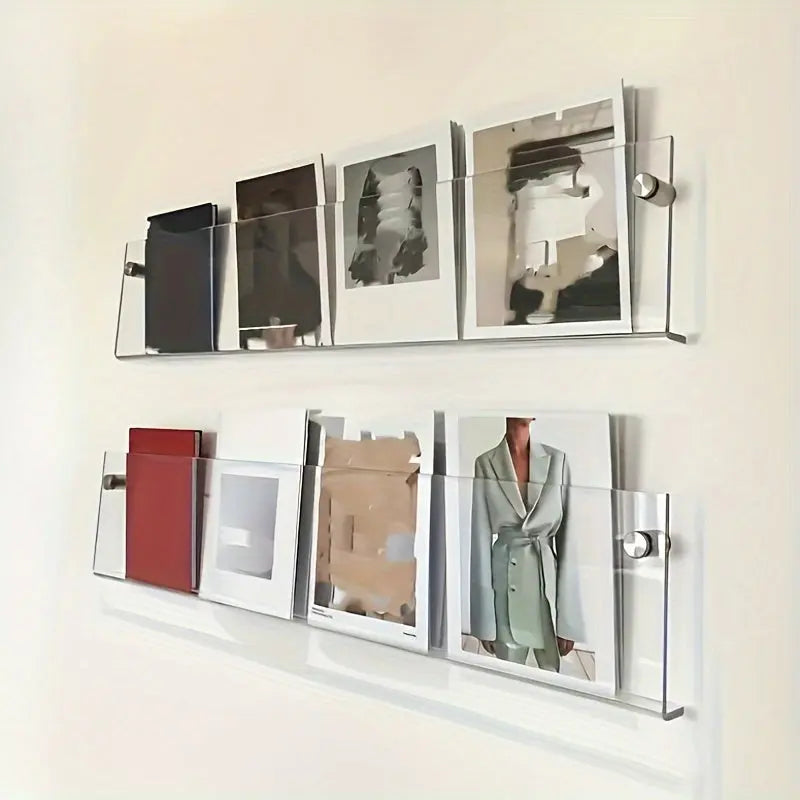 Wanddecoratie met Boekenplank en Framefunctie