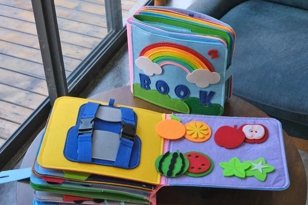 Interactief Viltboek Voor Creatief Leren En Dagelijkse Ontdekkingen