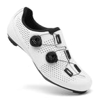 Unisex Fietsschoenen met Perforatie en Dubbele Draaisluiting