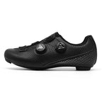Unisex Fietsschoenen met Perforatie en Dubbele Draaisluiting