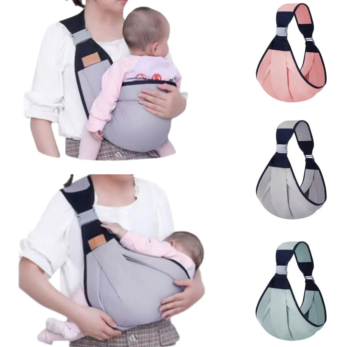 Ergonomische Babydraagzak Met Ademend Gaas Voor Comfortabel Dragen