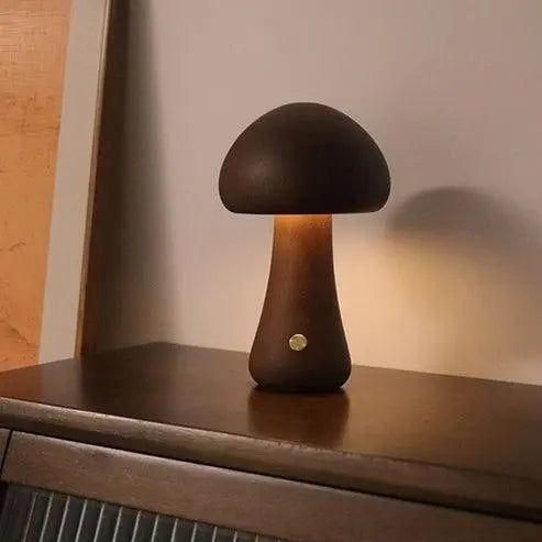 Sfeervolle Paddenstoel Tafellamp Met Dimbare Verlichting